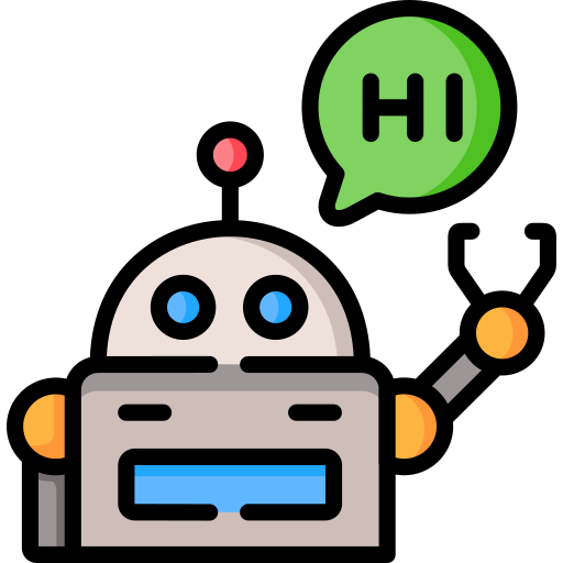 Robot saying hi